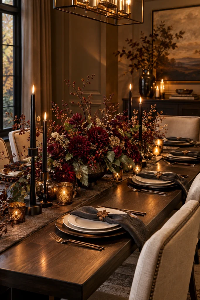Moody Autumn Dining Table