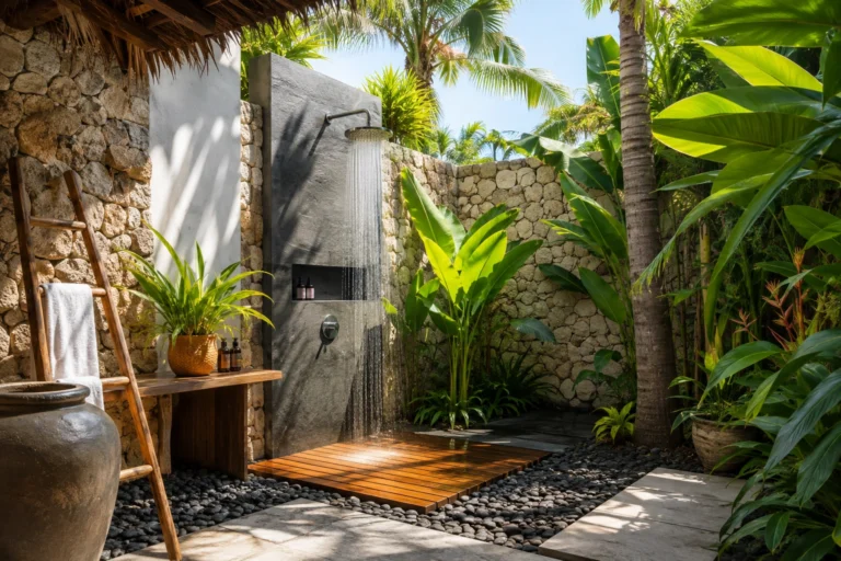 21 Outdoor Shower Ideas That Feel Like a Luxury Resort