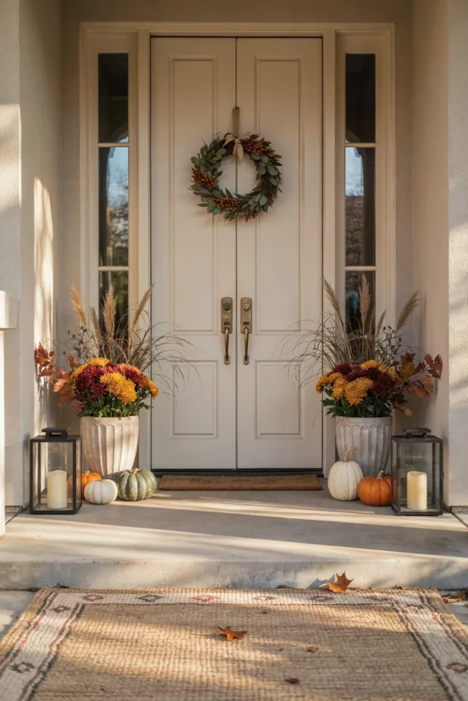 Oversized Fall Planters