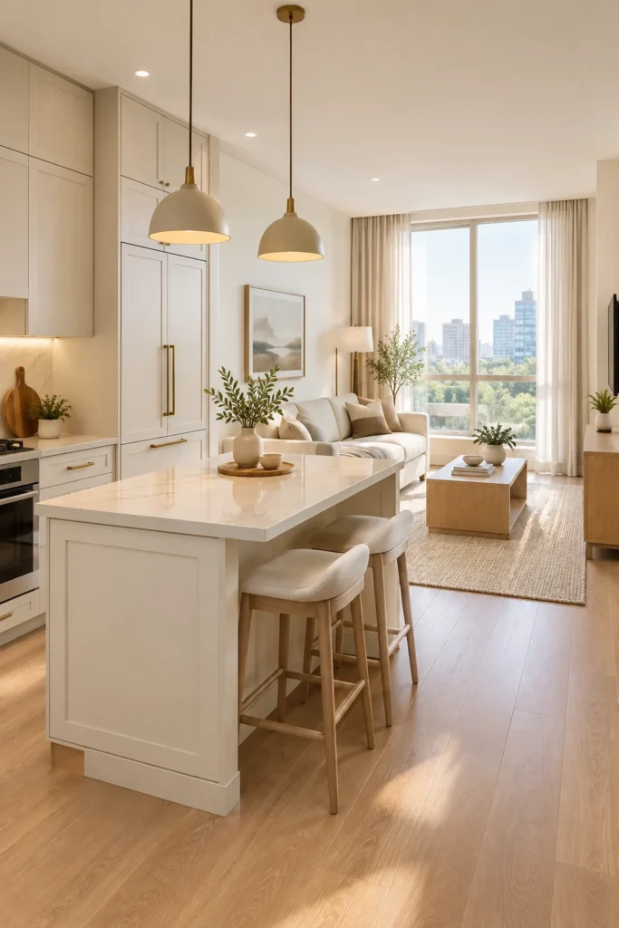 Use Pendant Lighting to Define the Kitchen