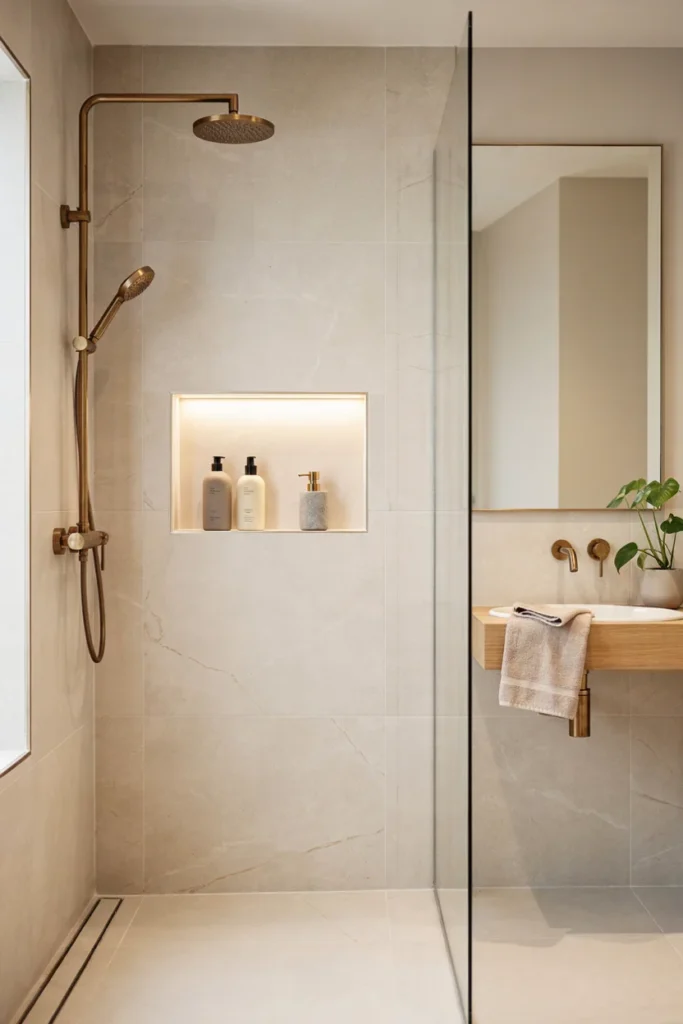Install a Recessed Shower Niche
