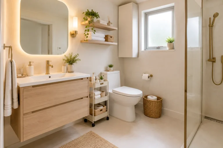 23 Small Bathroom Organization Ideas That Feel Fuss-Free